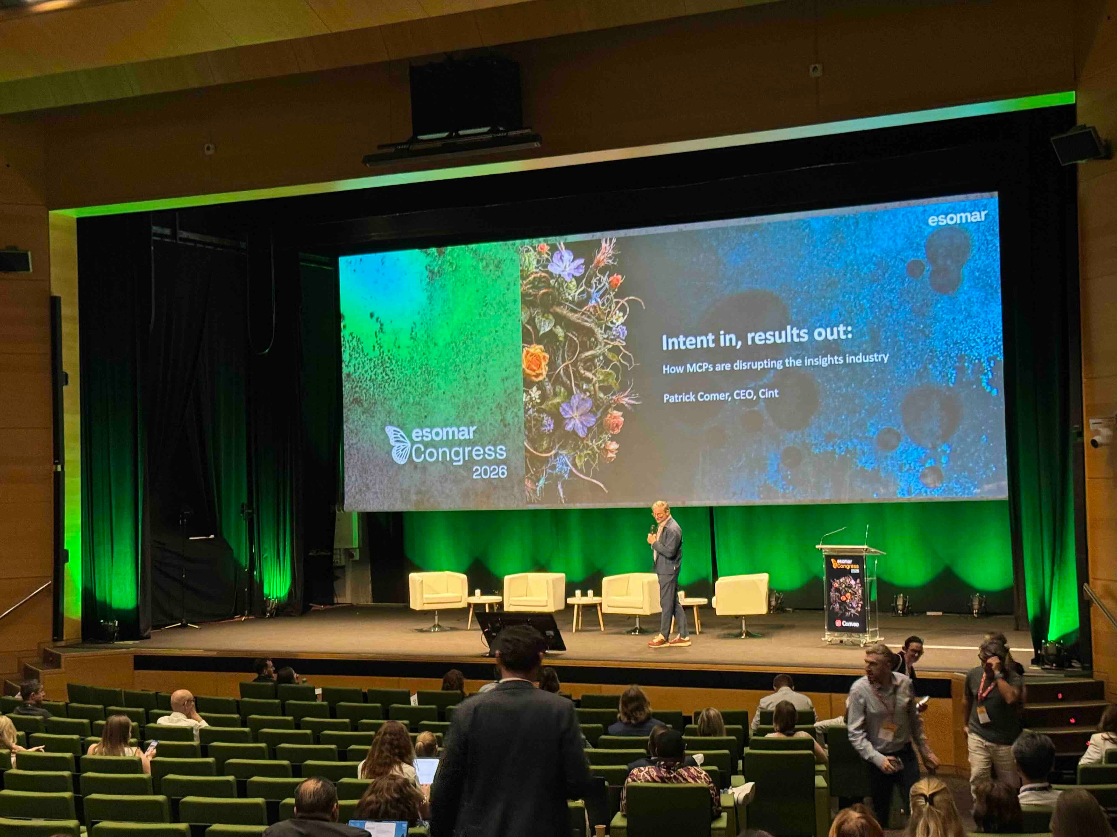 Presentation at ESOMAR Congress 2026 on how MCPs are disrupting the insights industry.